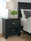 Lanolee Full Panel Storage Bed, Dresser, Mirror and Nightstand