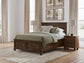 Danabrin Queen Panel Storage Bed, Dresser, Mirror and Nightstand