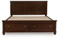 Danabrin King Panel Storage Bed, Dresser and Mirror