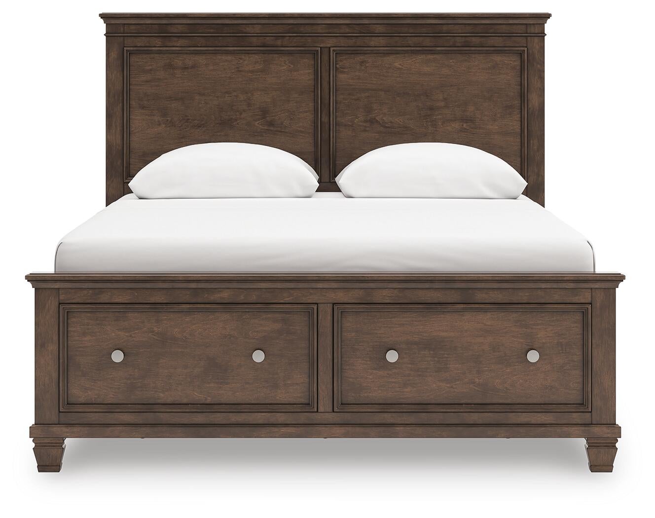 Danabrin Queen Panel Storage Bed, Dresser and Mirror