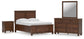 Danabrin Full Panel Storage Bed, Dresser, Mirror and Nightstand