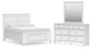 Fortman Full Panel Storage Bed, Dresser and Mirror