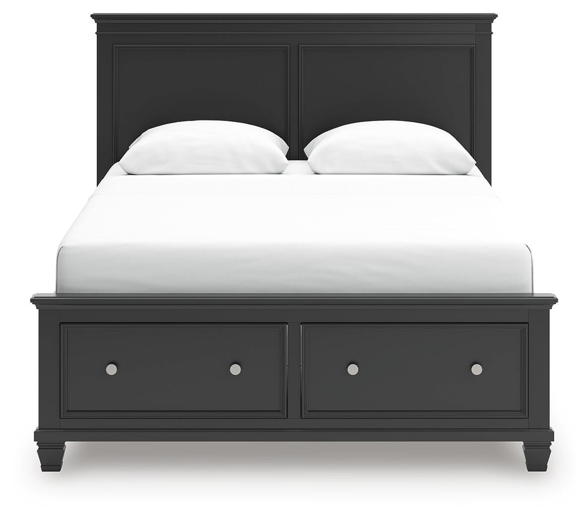 Lanolee Queen Panel Storage Bed, Dresser and Mirror