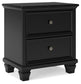 Lanolee Twin Panel Storage Bed, Dresser, Mirror and Nightstand