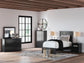 Maribel Queen Panel Bed, Dresser, Mirror and Nightstand