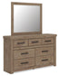 Garistyn King Panel Bed, Dresser, Mirror, Chest and Nightstand