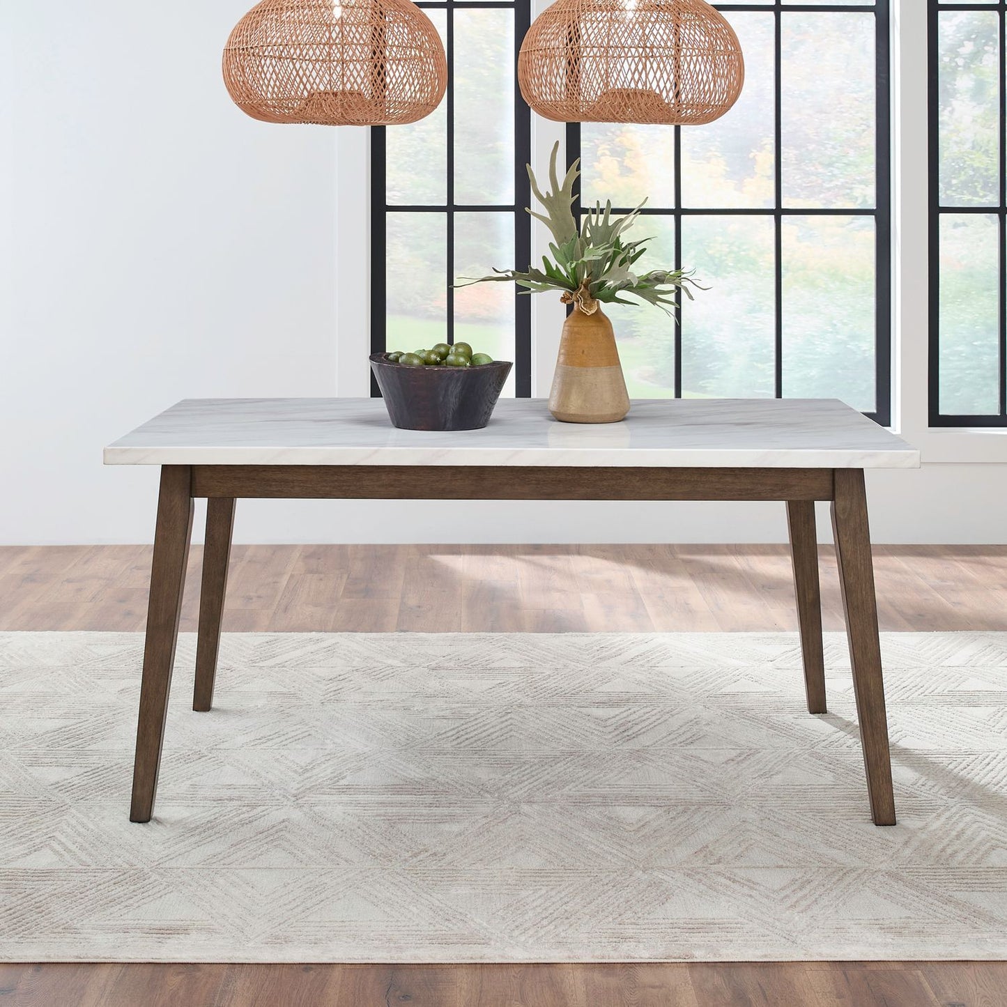 Rectangular Leg Table
