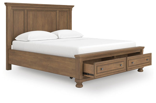 Feddinger California King Panel Storage Bed