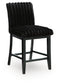 Mervannie Upholstered Barstool (2/CN)