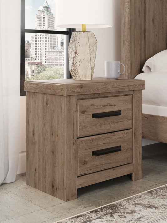 Oliandon Two Drawer Night Stand