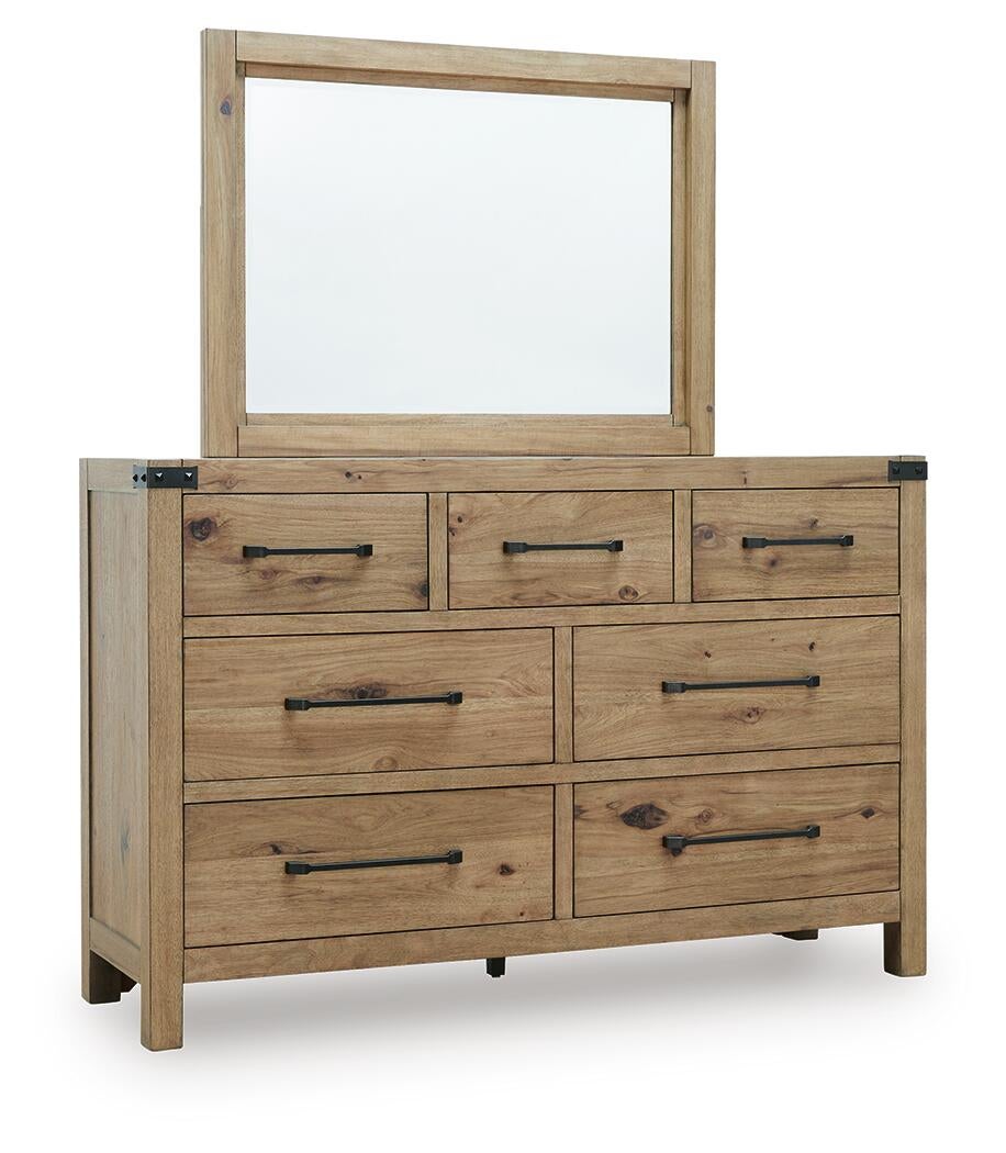 Ridgester Dresser and Mirror
