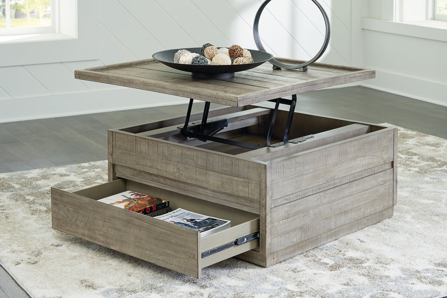 Krystanza Lift Top Cocktail Table